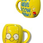 Mug Bart 11cm The Simpson Amarillo