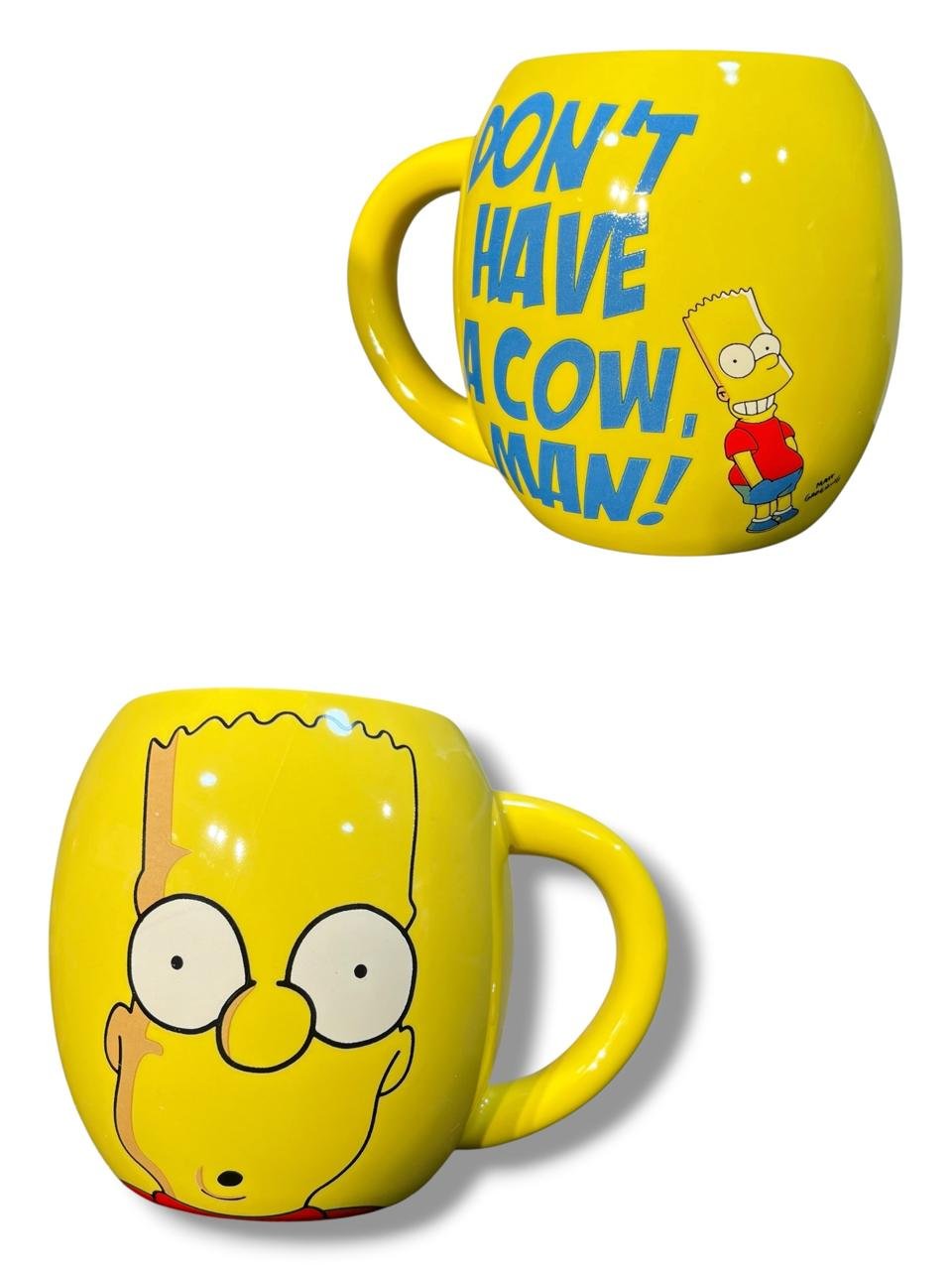Mug Bart 11cm The Simpson Amarillo