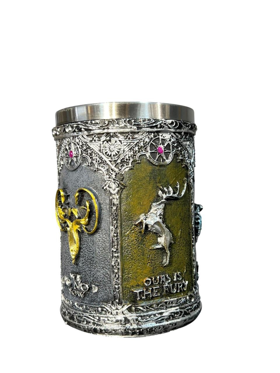 Mug Acero Game Of Thrones 14cm Gris - Imagen 5