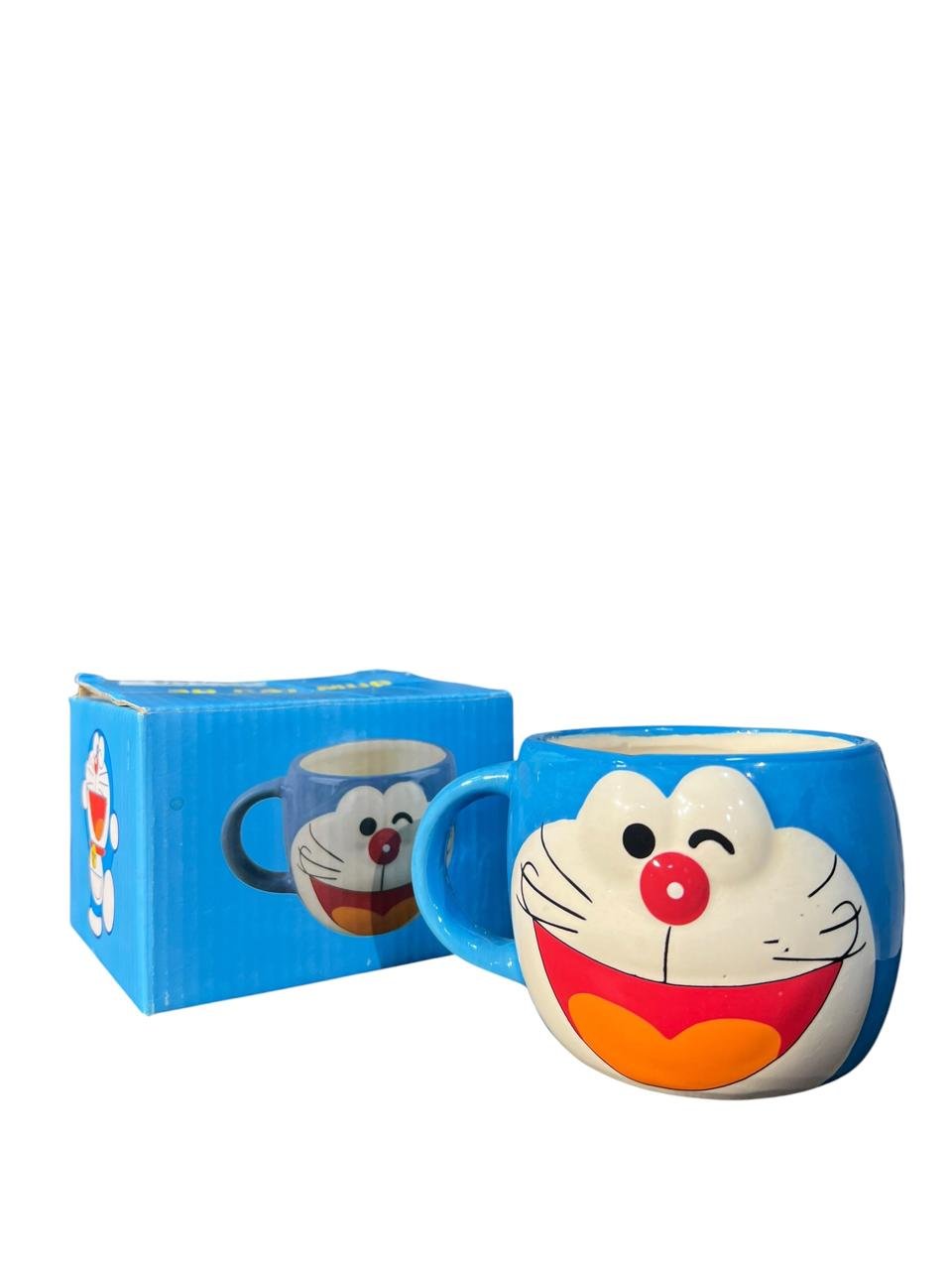 Mug Pocillo Doraemon 8cm Celeste - Imagen 3