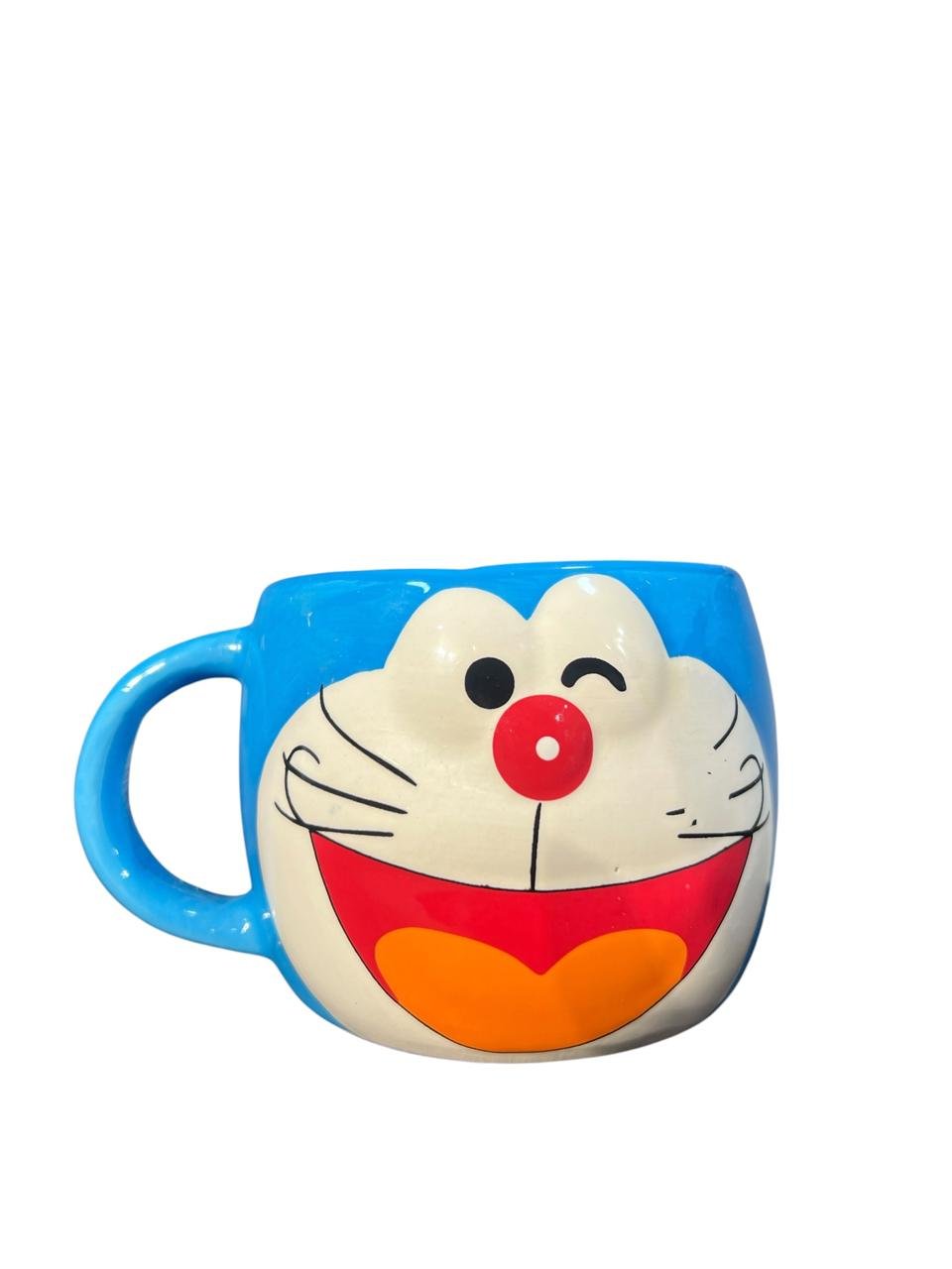 Mug Pocillo Doraemon 8cm Celeste - Imagen 4