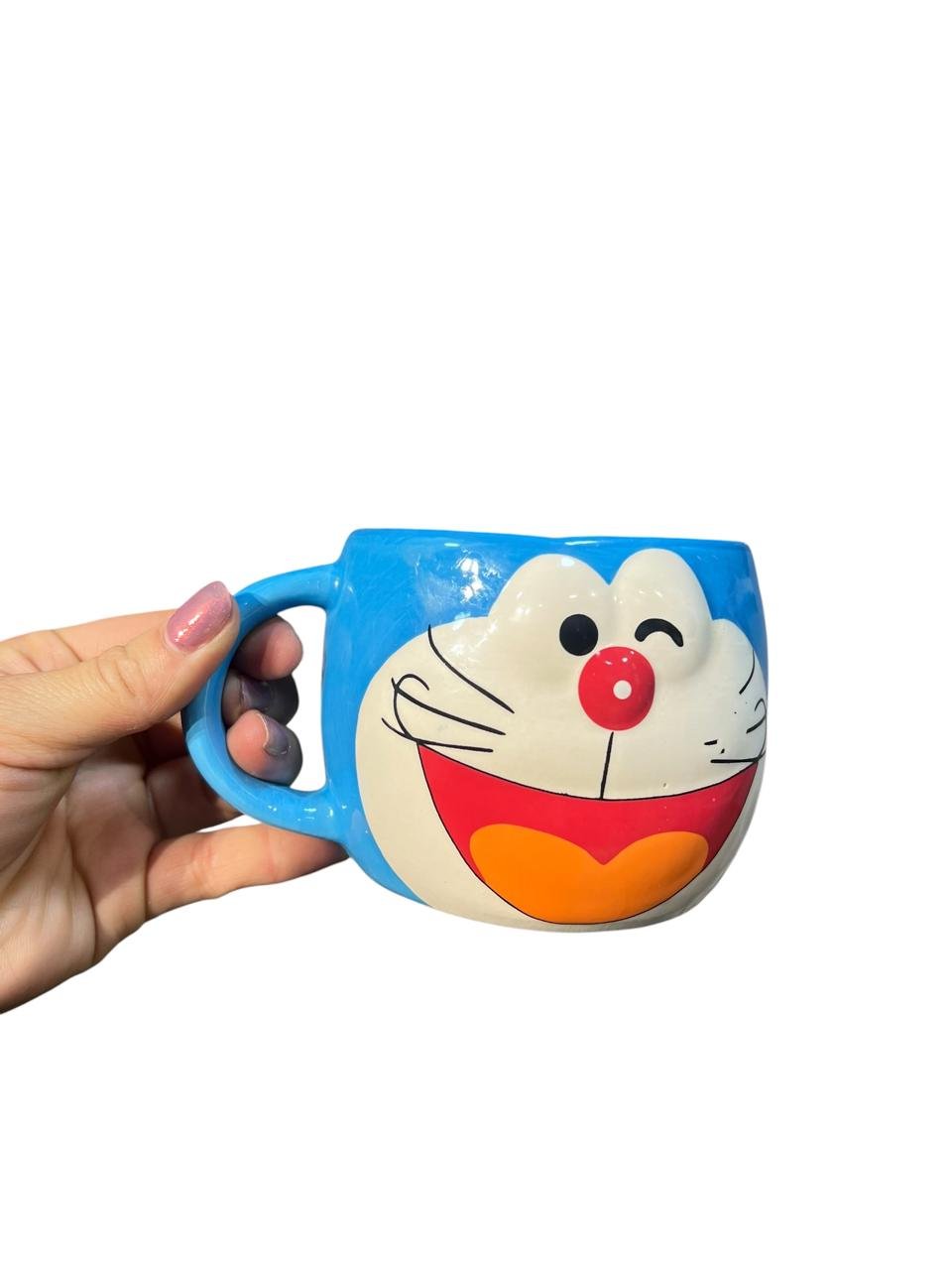 Mug Pocillo Doraemon 8cm Celeste - Imagen 8
