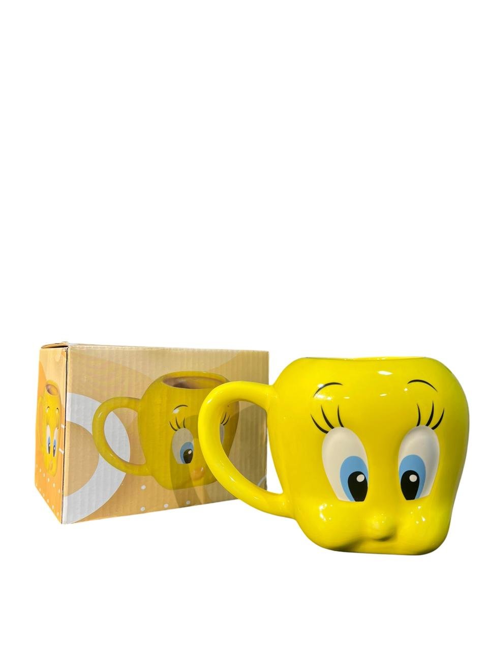 Mug- Pocillo Piolin / Looney Tunes Amarillo 11cm - Imagen 8