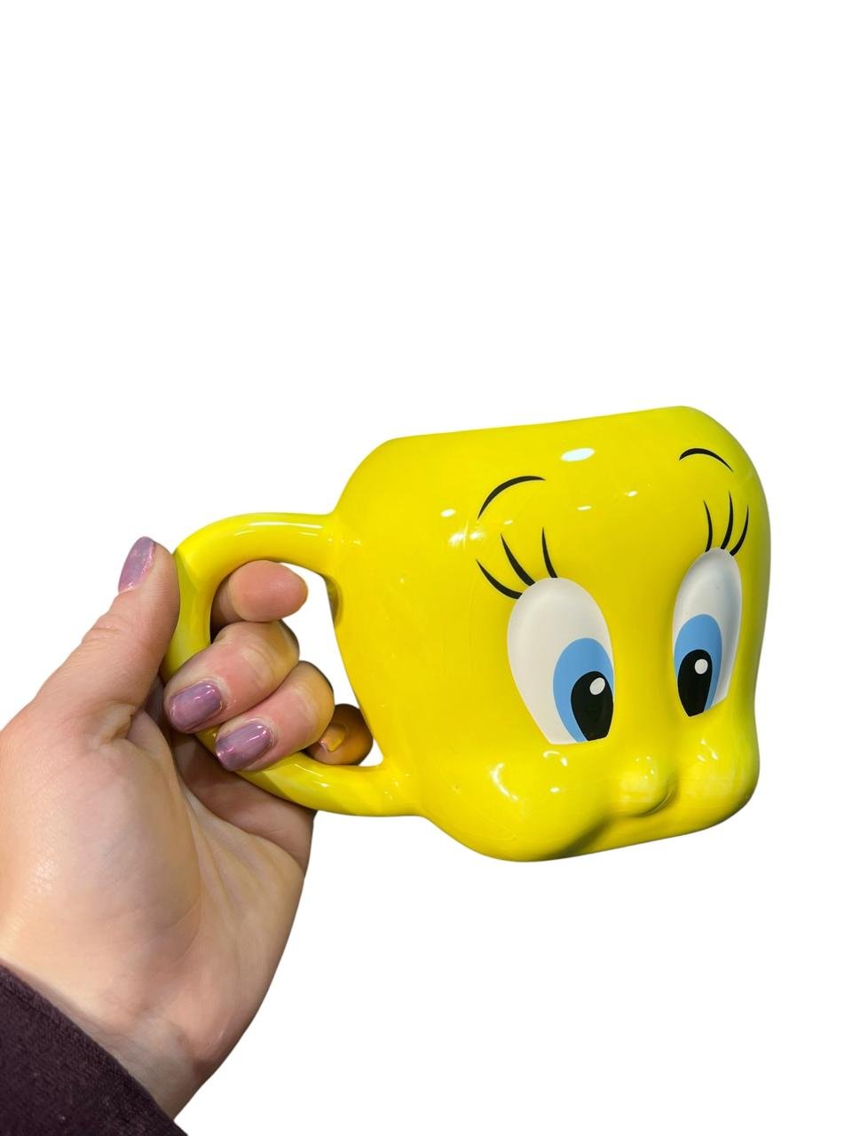 Mug- Pocillo Piolin / Looney Tunes Amarillo 11cm - Imagen 2
