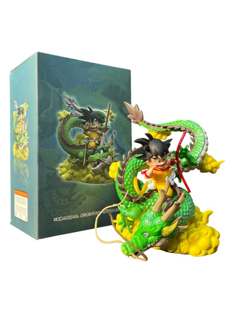 Mini Figura Goku Niño Con Shenlong 15cm Dragon Ball