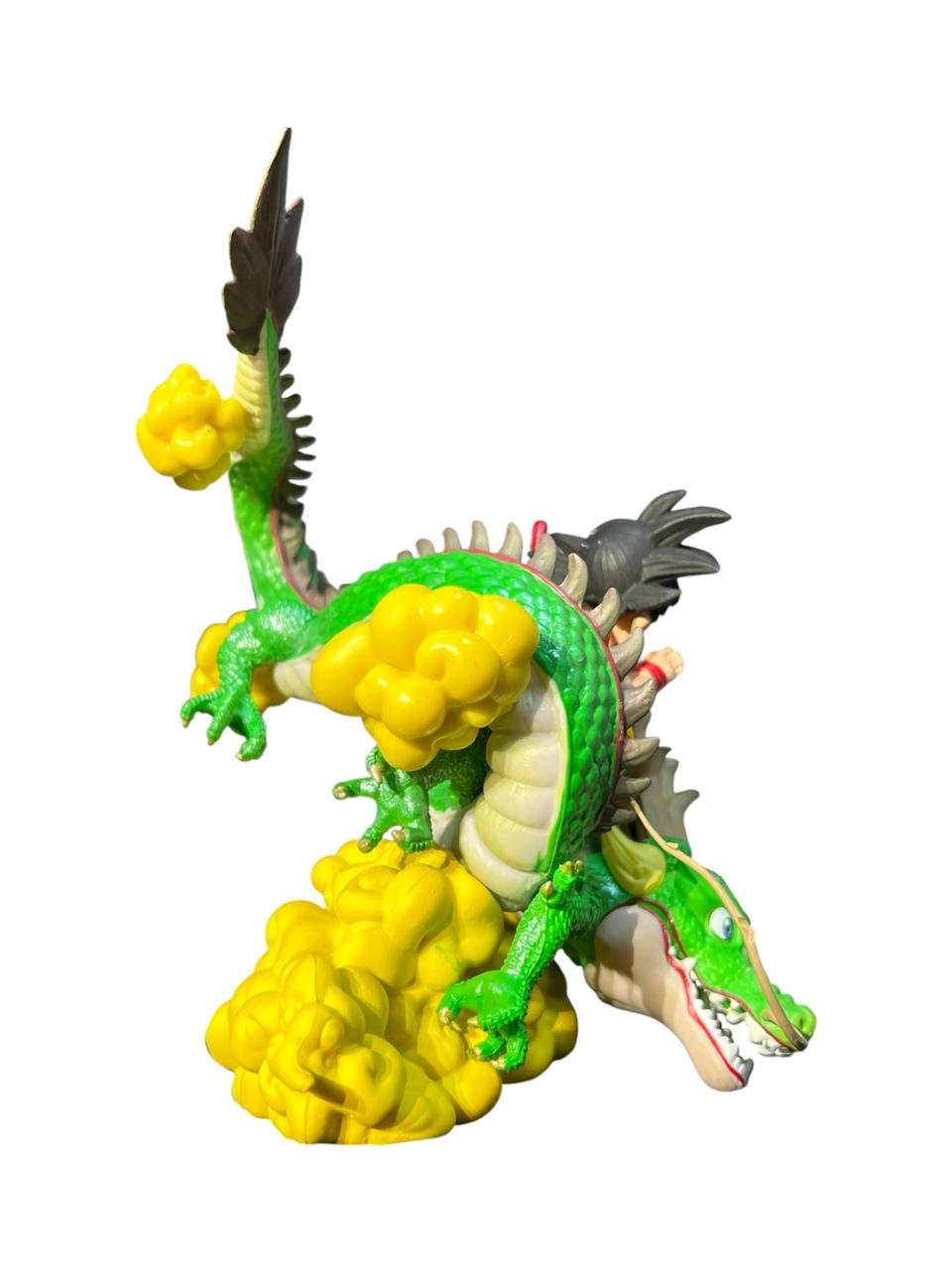 Mini Figura Goku Niño Con Shenlong 15cm Dragon Ball - Imagen 2