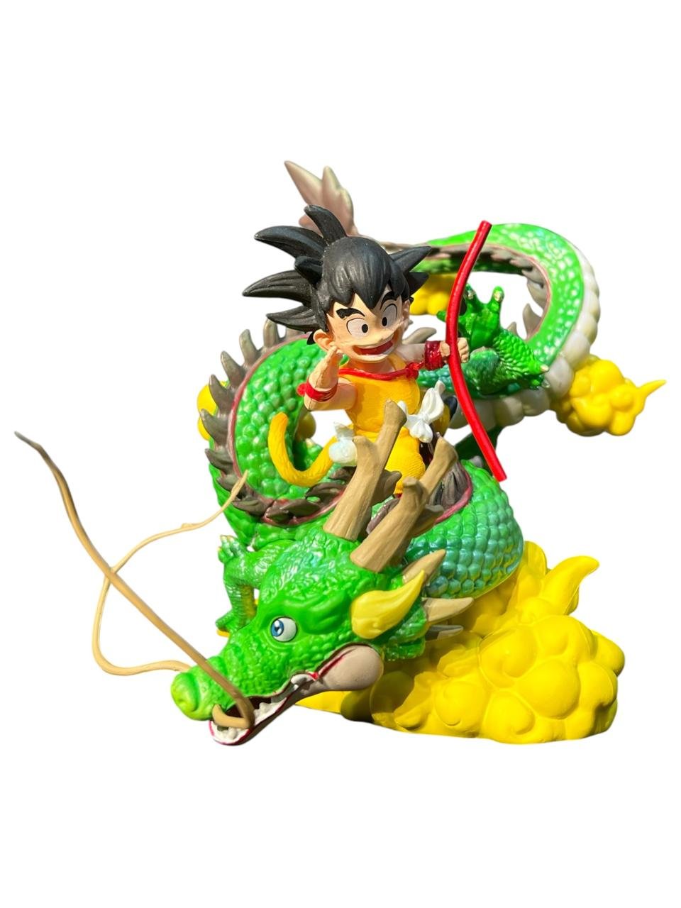 Mini Figura Goku Niño Con Shenlong 15cm Dragon Ball - Imagen 7