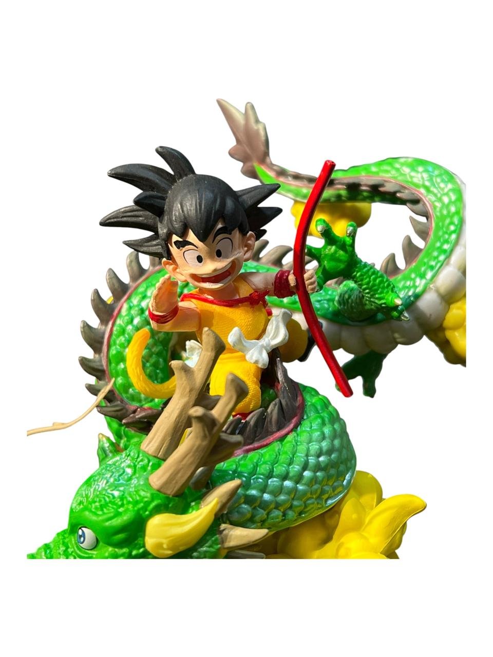 Mini Figura Goku Niño Con Shenlong 15cm Dragon Ball - Imagen 6