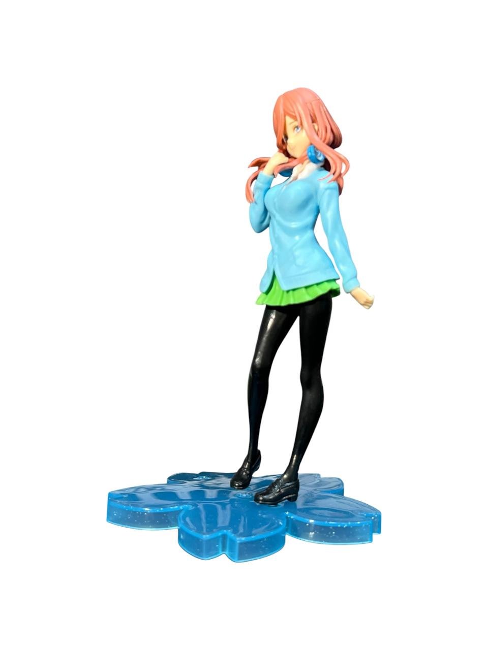 Figura Miku Nakano 18cm Base Azul Las Quintillizas - Imagen 6