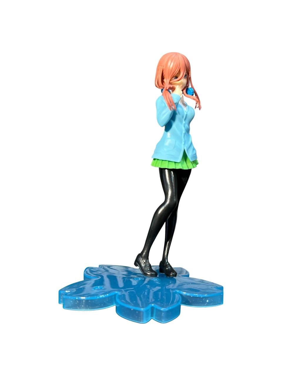 Figura Miku Nakano 18cm Base Azul Las Quintillizas - Imagen 3