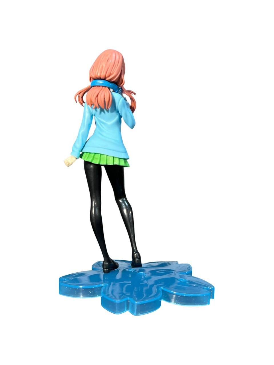 Figura Miku Nakano 18cm Base Azul Las Quintillizas - Imagen 2