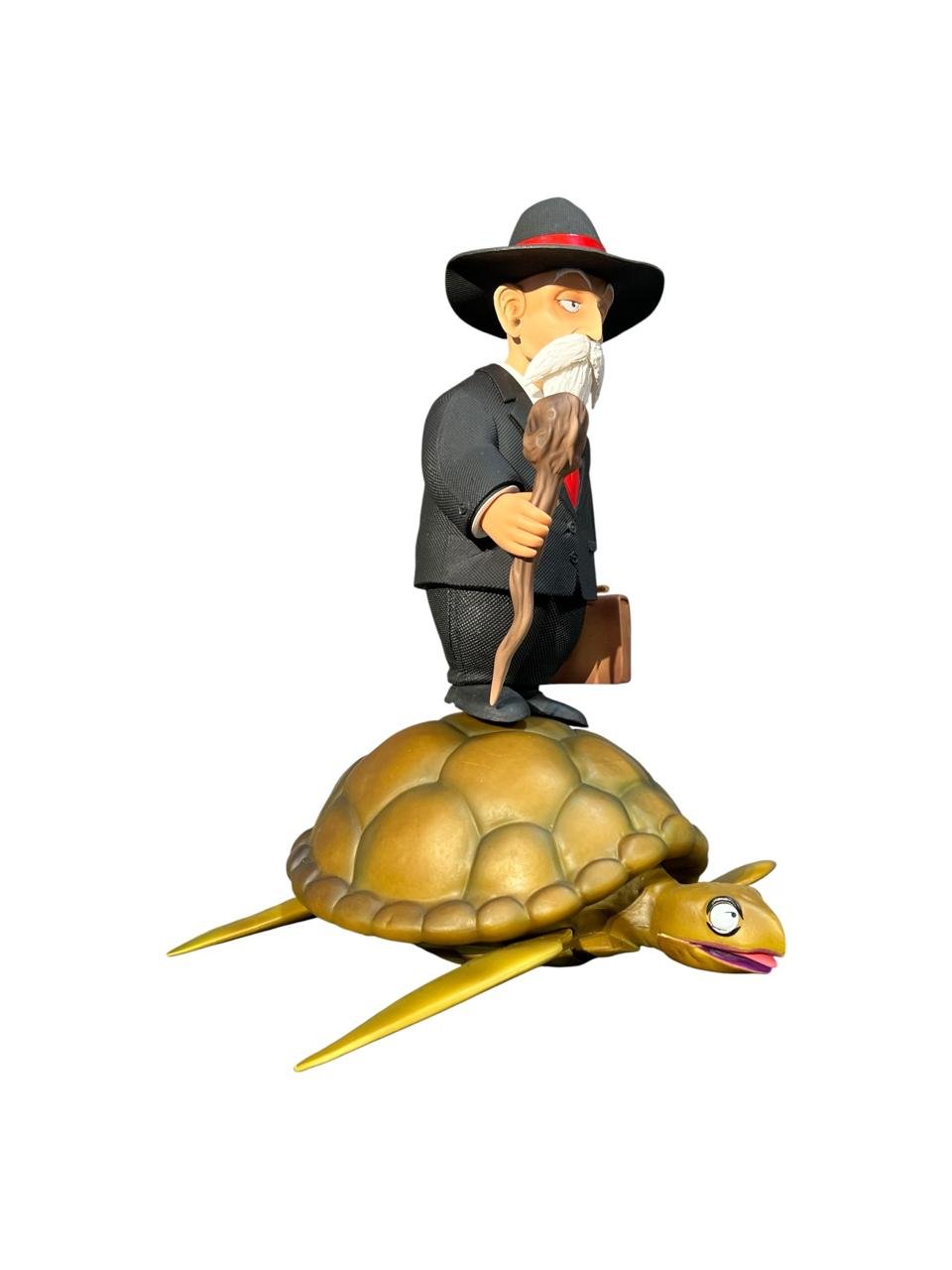 Figura Maestro Roshi Con Tortuga 24cm Dragon Ball - Imagen 2