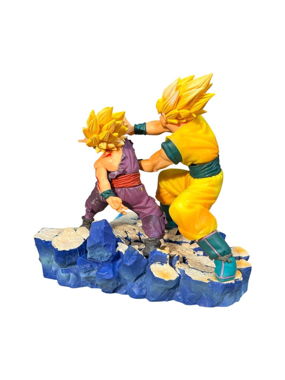 Figura Goku Y Gohan Kamehameha Diorama 18cm Dragon Ball - Imagen 4