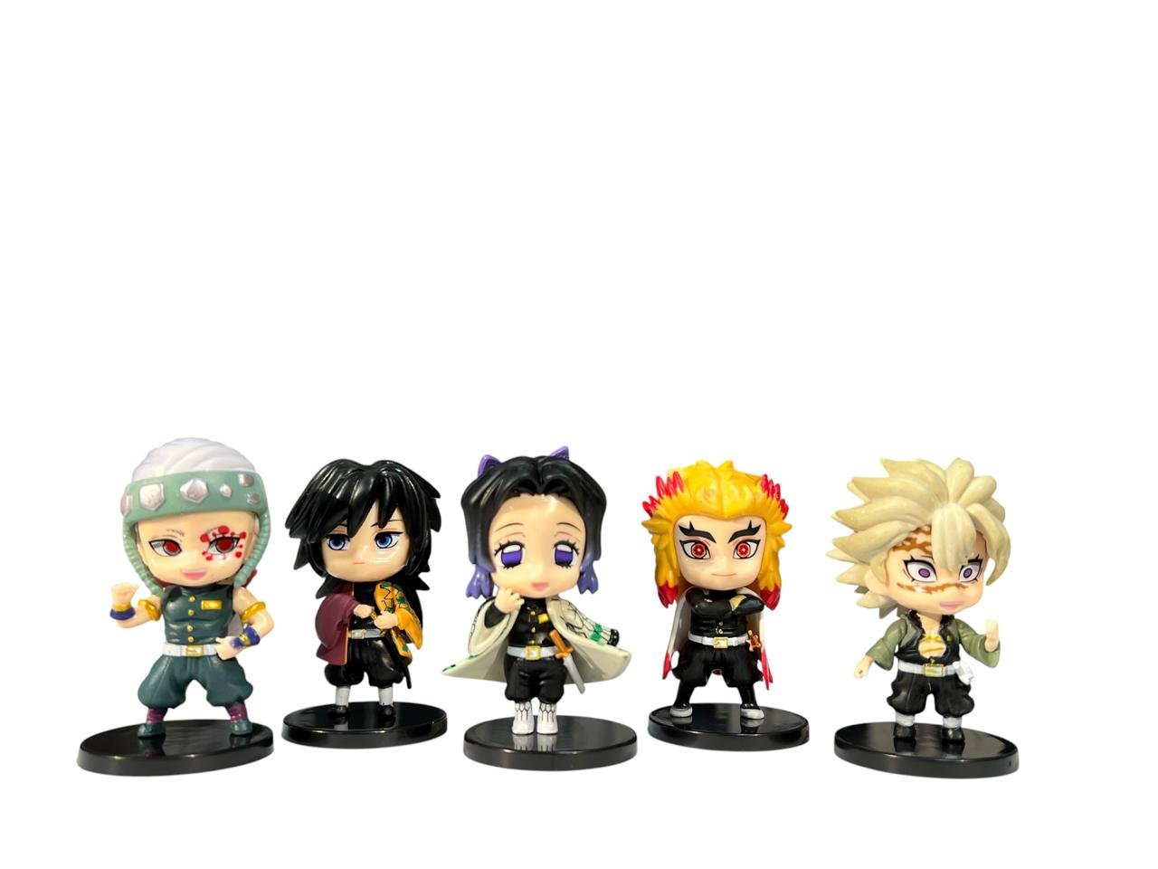 Figuras X5 Pilares Demon Slayer: Kimetsu No Yaiba 7cm - Imagen 5