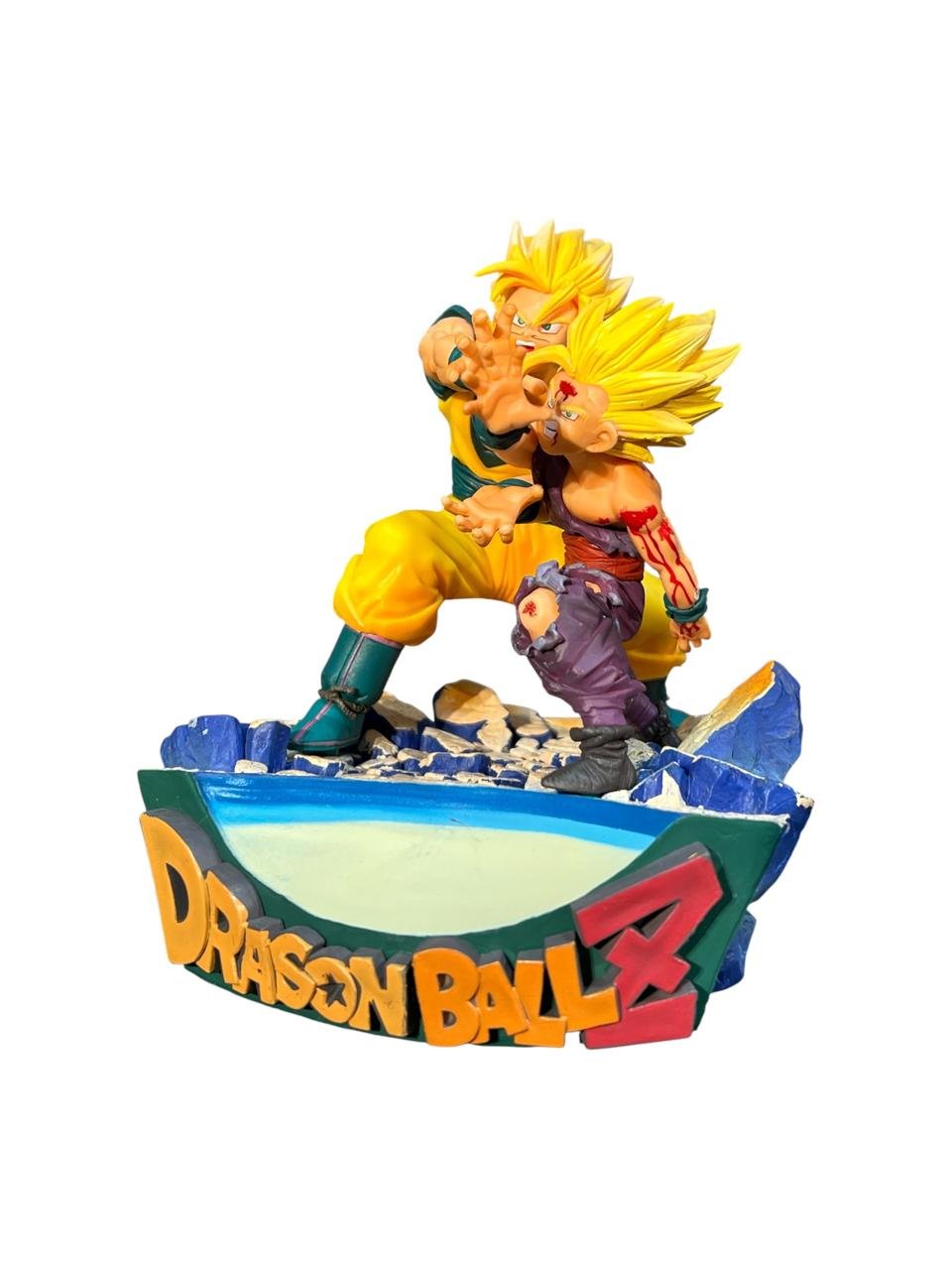 Figura Goku Y Gohan Kamehameha Diorama 18cm Dragon Ball - Imagen 6