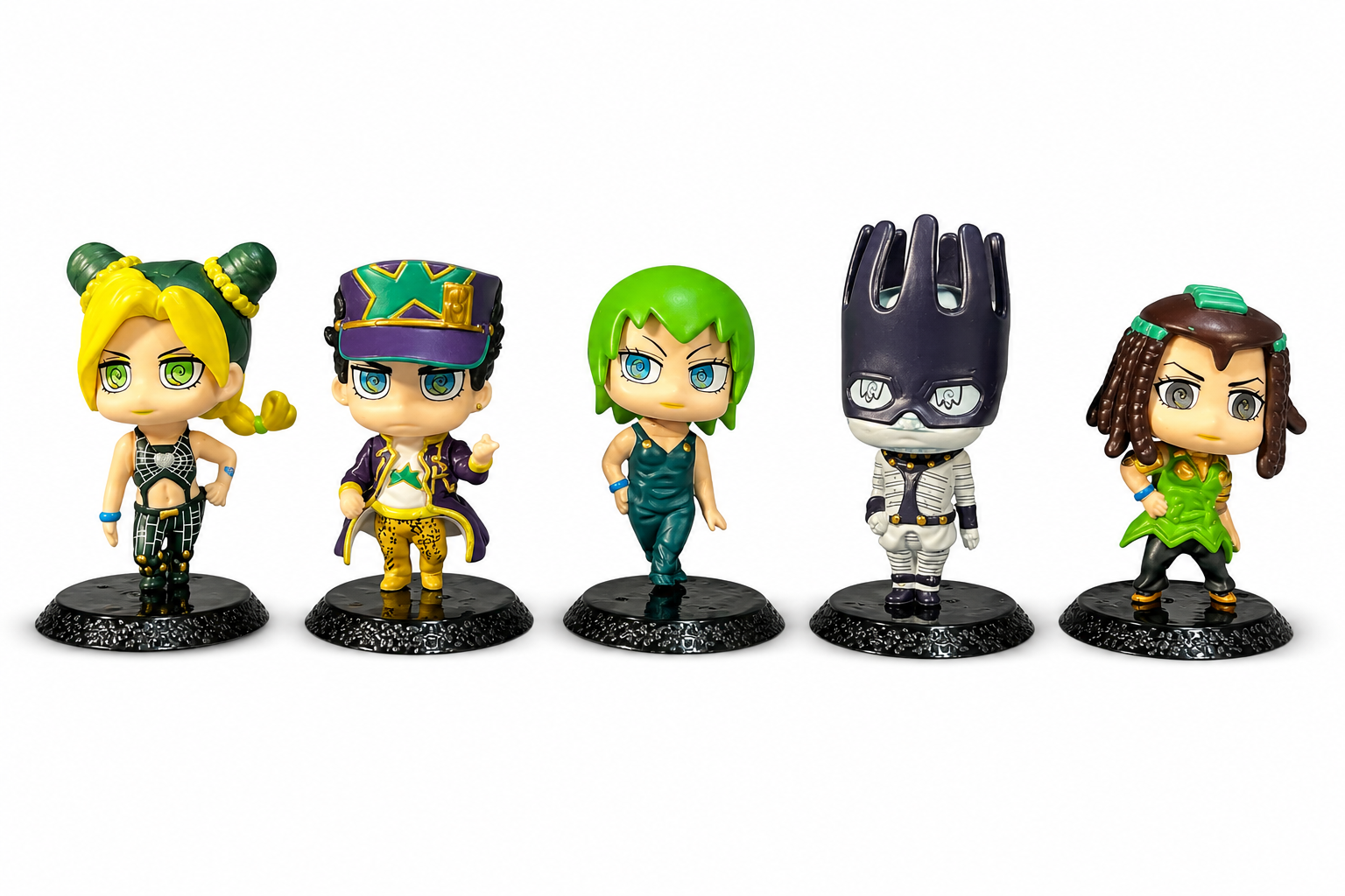 Figuras X5 Cabezones Jojos Bizarre Adventure 9cm
