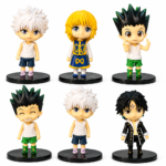 Figuras X6 Gon - Kurapika - Kilua 10cm Hunter X Hunter