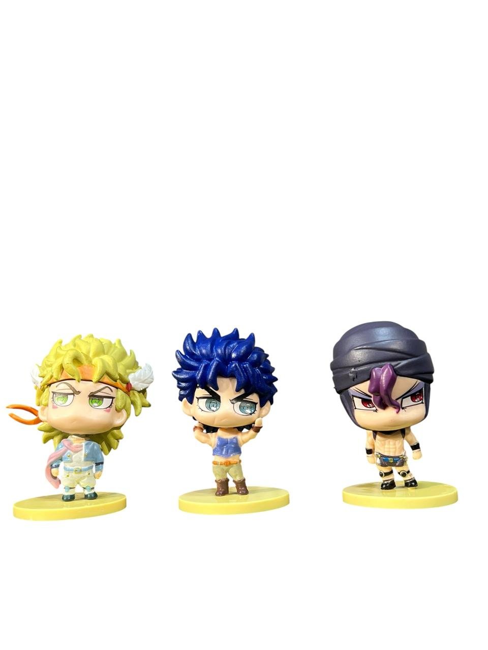 Figuras X6 Jojos Bizarre Adventure Tapa Amarilla 6 Cm - Imagen 7