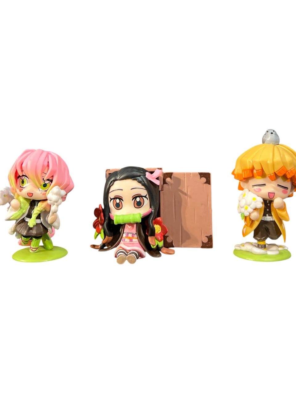 Figuras X6 Tiernos Demon Slayer 6cm Flores - Imagen 9