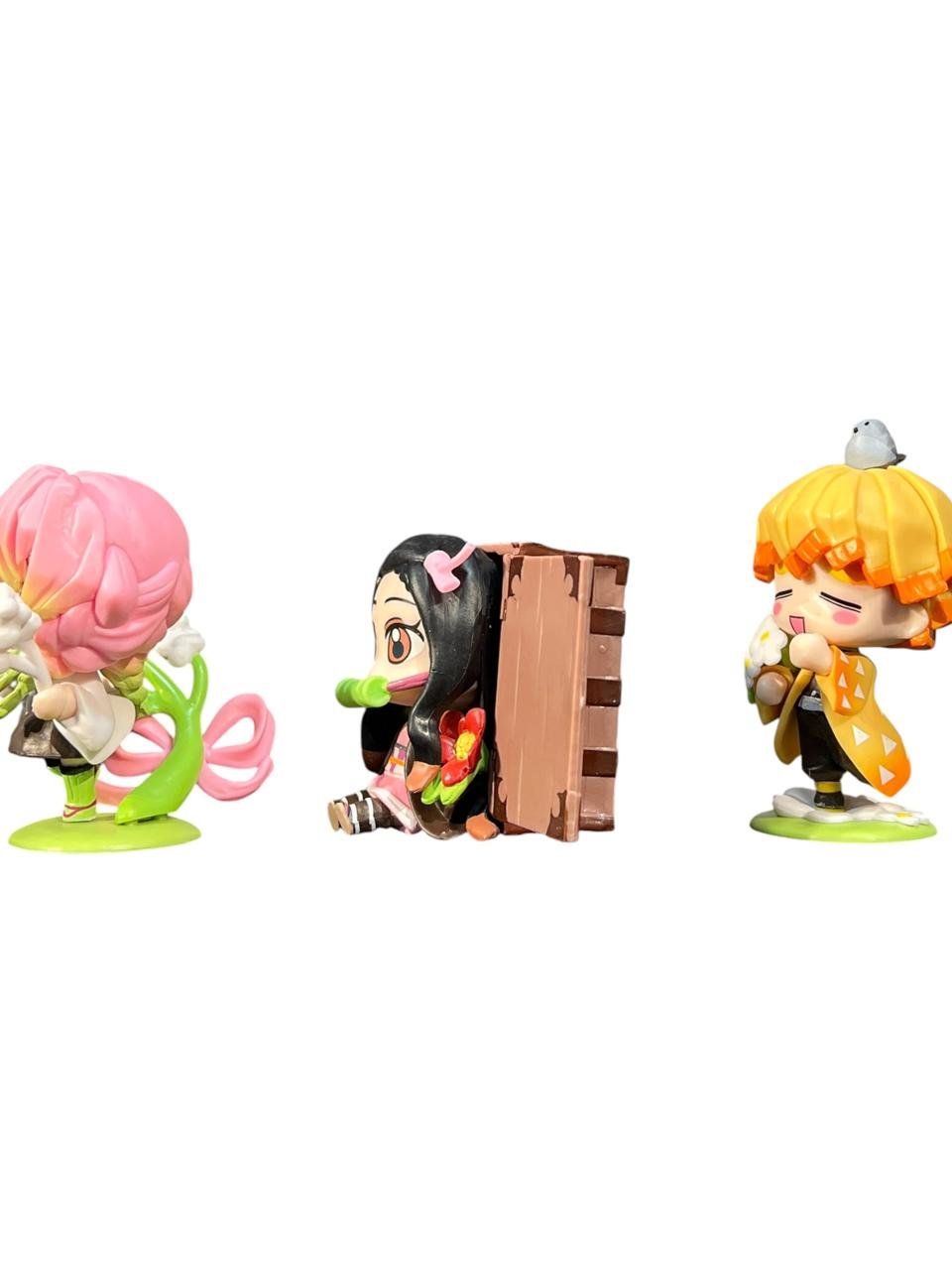 Figuras X6 Tiernos Demon Slayer 6cm Flores - Imagen 8