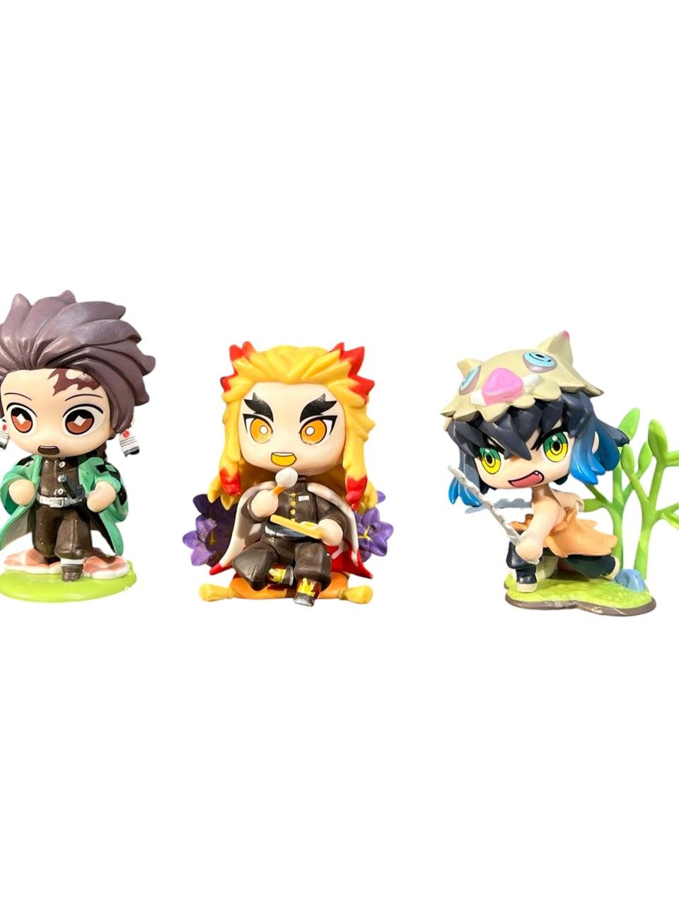 Figuras X6 Tiernos Demon Slayer 6cm Flores - Imagen 7