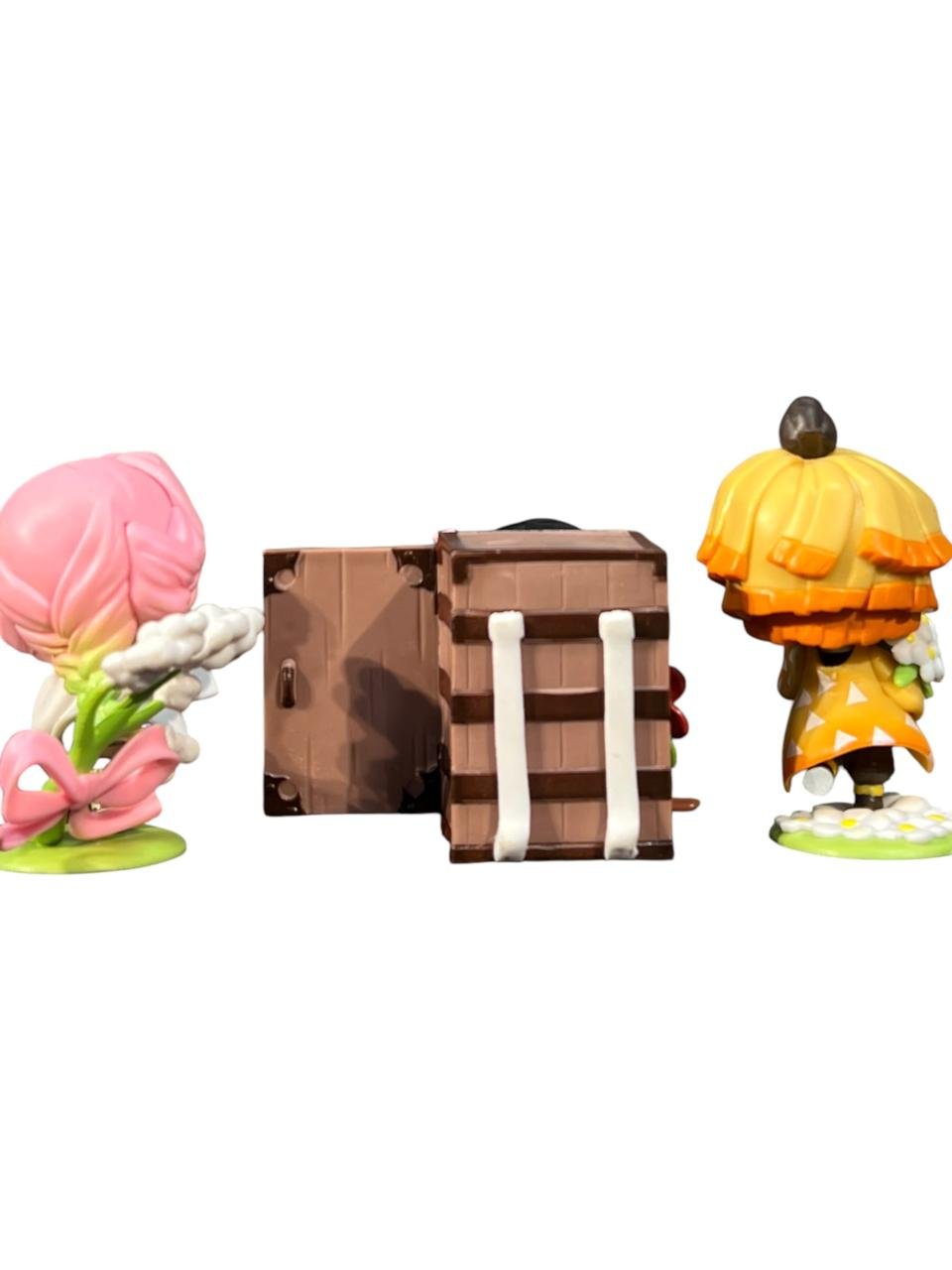 Figuras X6 Tiernos Demon Slayer 6cm Flores - Imagen 5