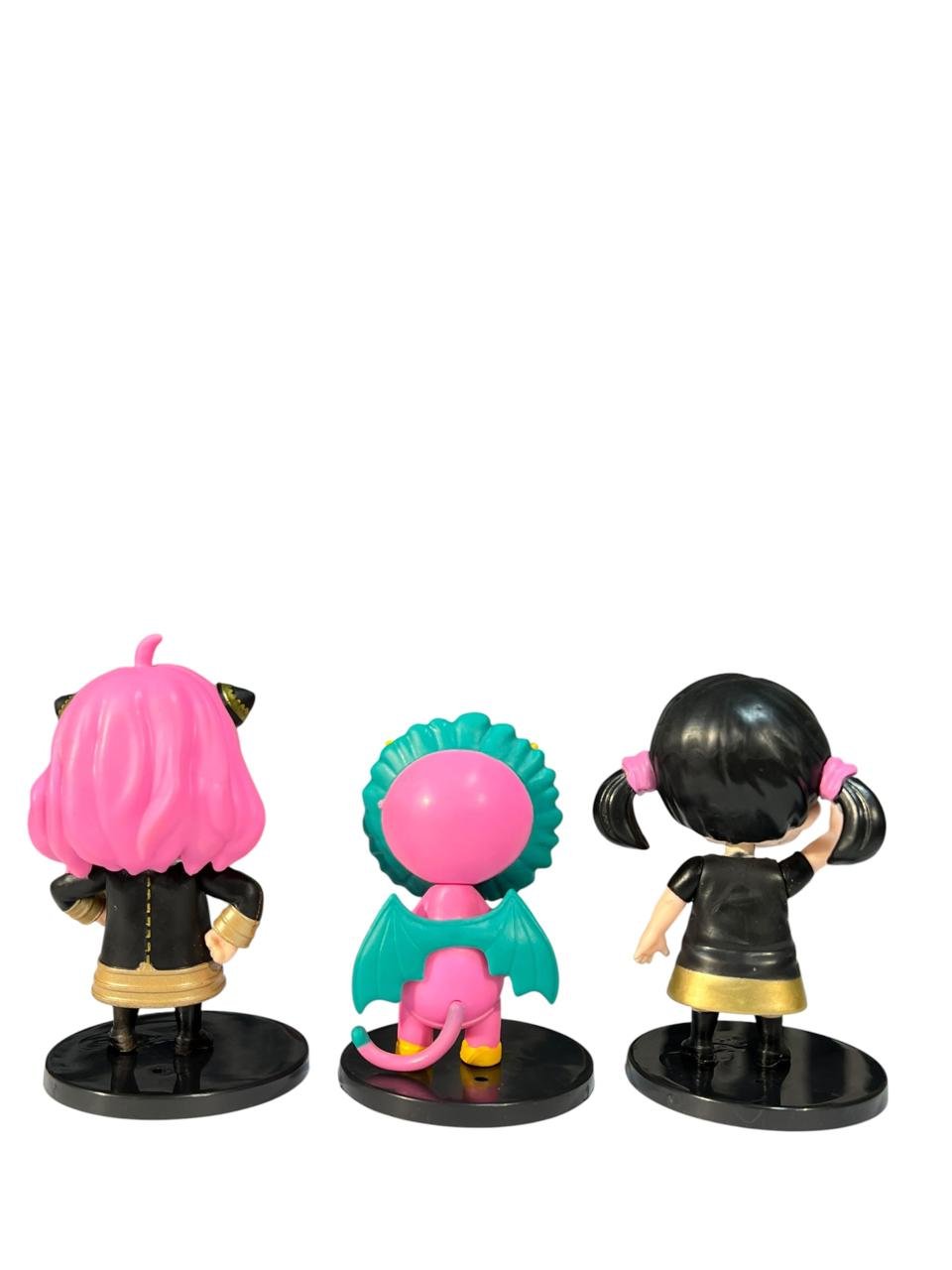 Figuras X6 Personajes Spy Family Tapa Negra 9cm - Imagen 5
