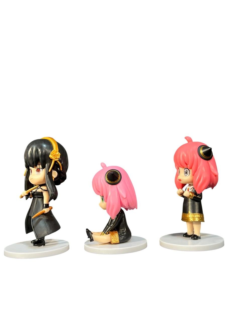 Figuras X6 Personajes Spy Family Tapa Blanca 9cm - Imagen 6