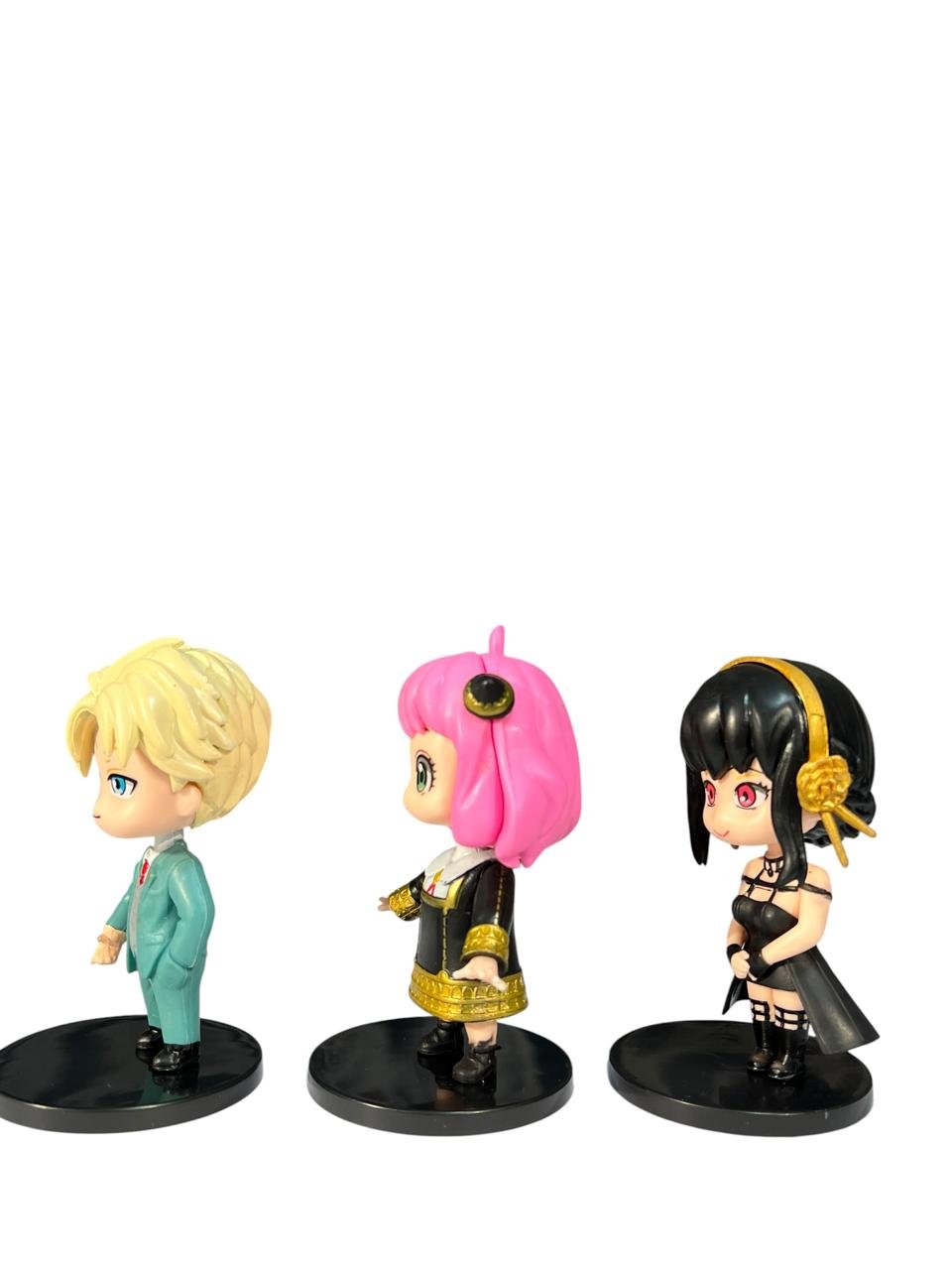 Figuras X6 Personajes Spy Family Tapa Negra 9cm - Imagen 8