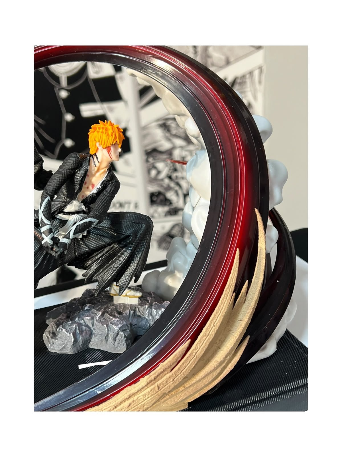Figura Tipo Lampara Ichigo Kurosaki 23cm Bleach - Imagen 3