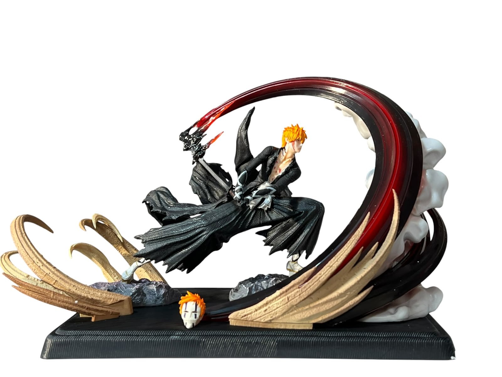 Figura Tipo Lampara Ichigo Kurosaki 23cm Bleach - Imagen 2