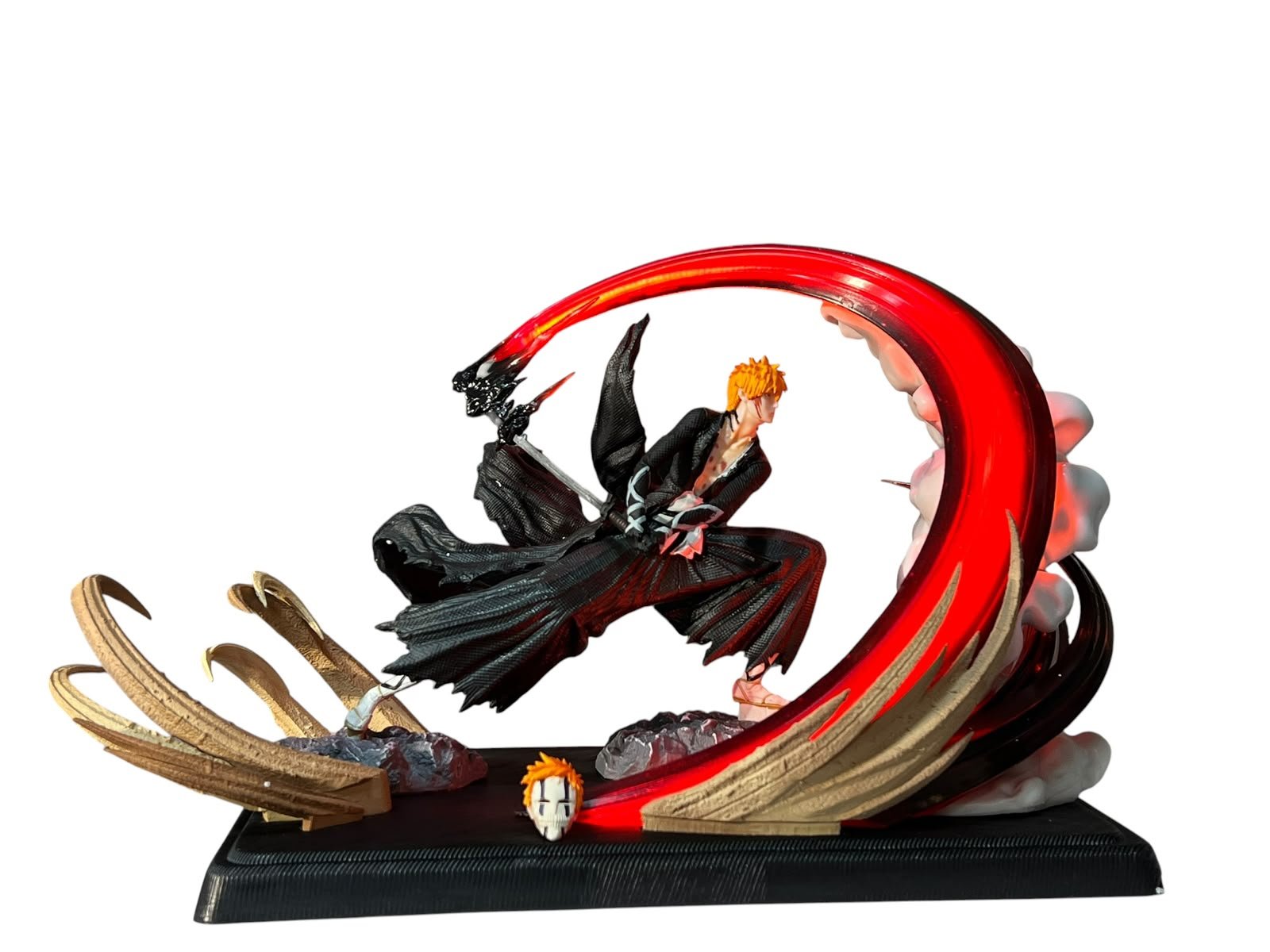 Figura Tipo Lampara Ichigo Kurosaki 23cm Bleach