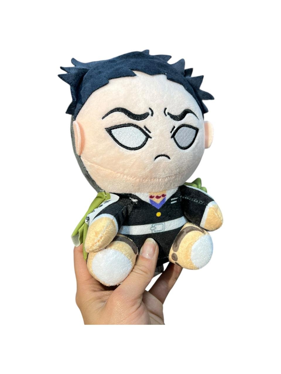 Peluche Gyomei Himejima Demon Slayer Kimetsu No Yaiba 20cm Verde Claro - Imagen 4
