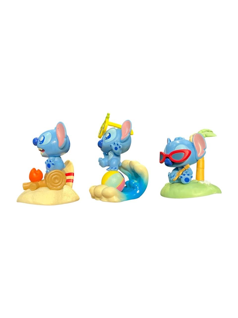 Figura Set X6 Stitch En La Playa - Imagen 3