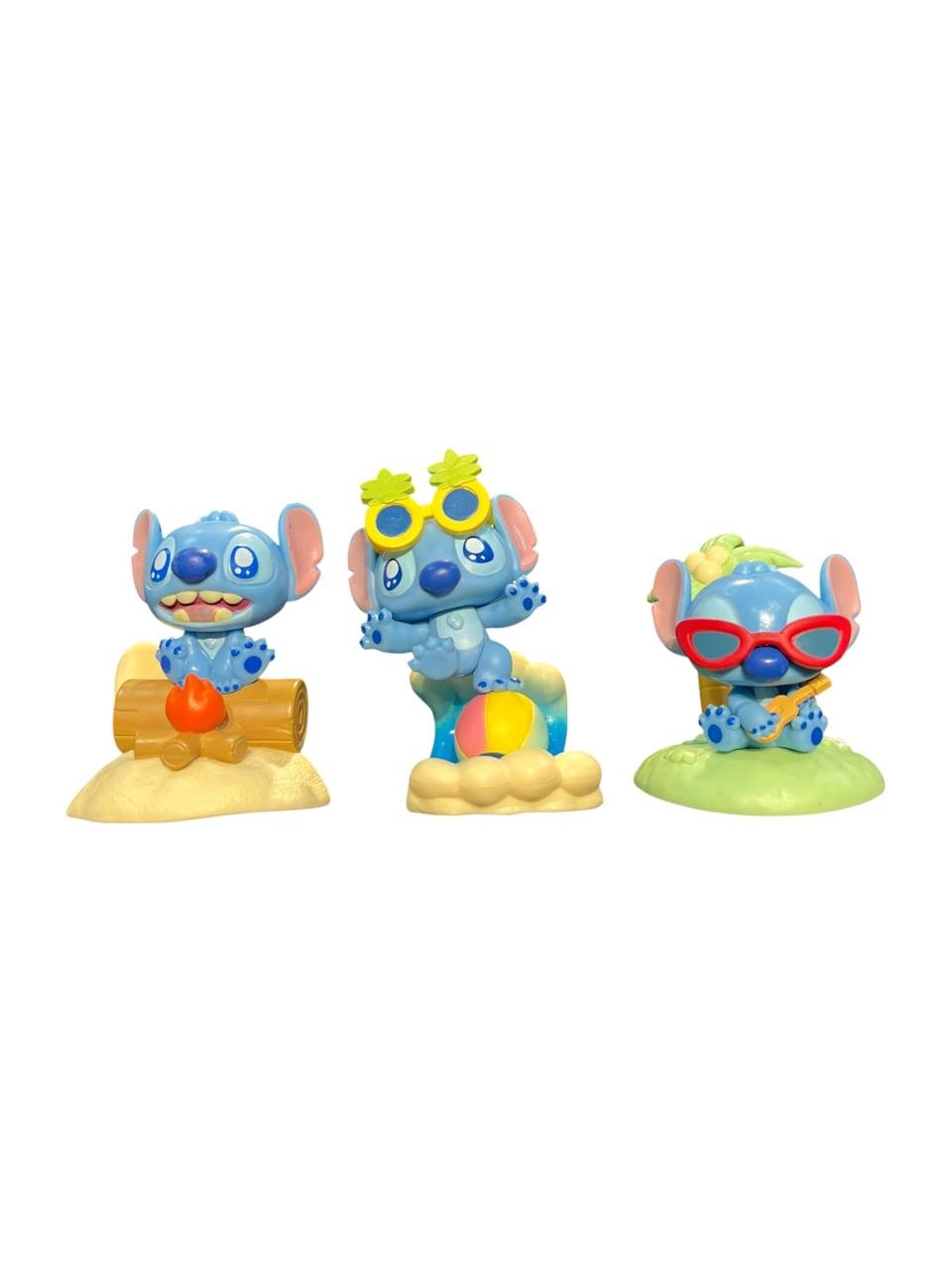 Figura Set X6 Stitch En La Playa - Imagen 2