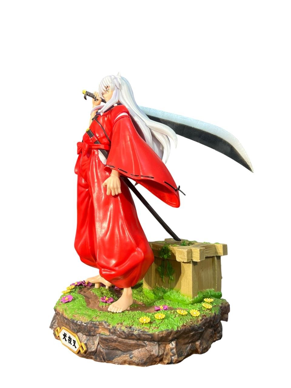 Figura Inuyasha Base Tipo Pasto 21cm - Imagen 2