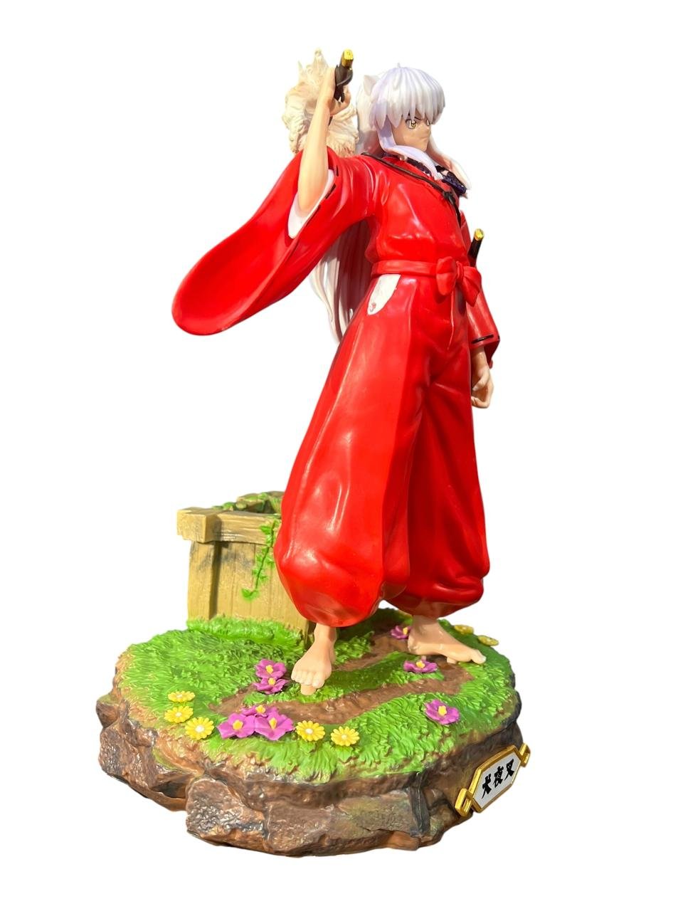 Figura Inuyasha Base Tipo Pasto 21cm - Imagen 4