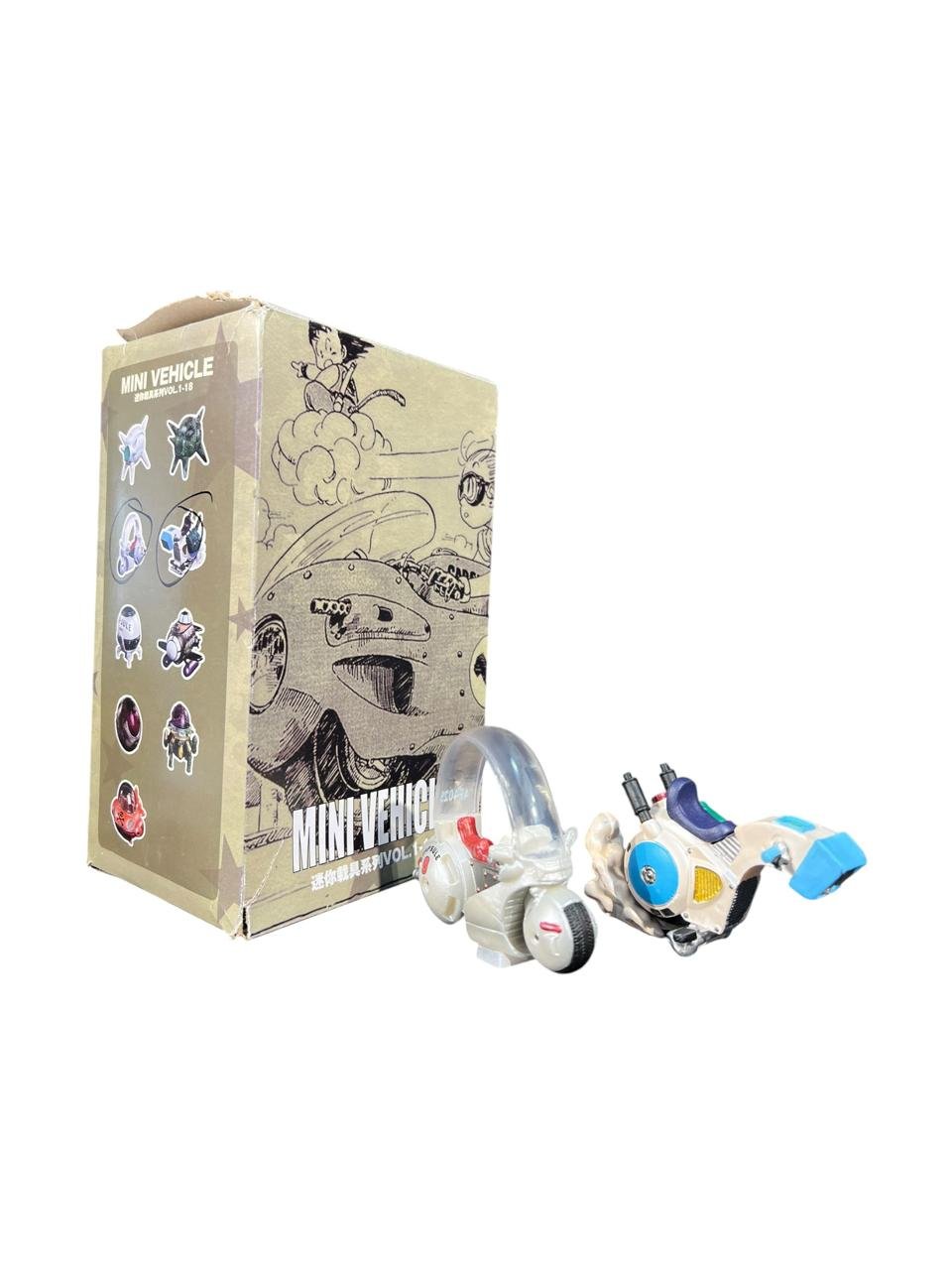Figuras X2 Capsulas Corp Bulma 6cm Dragon Ball