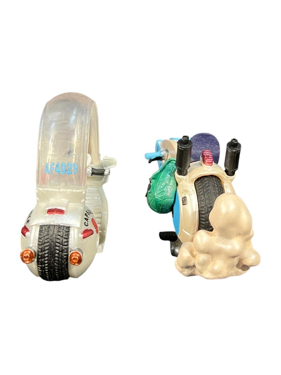 Figuras X2 Capsulas Corp Bulma 6cm Dragon Ball - Imagen 4