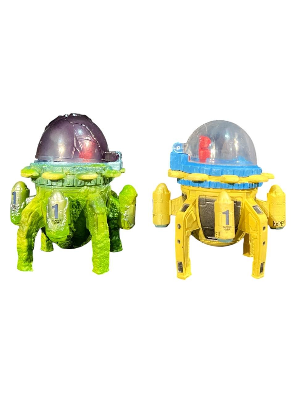 Figuras X2 Capsula Del Tiempo De Trunks 8cm Dragon Ball - Imagen 3