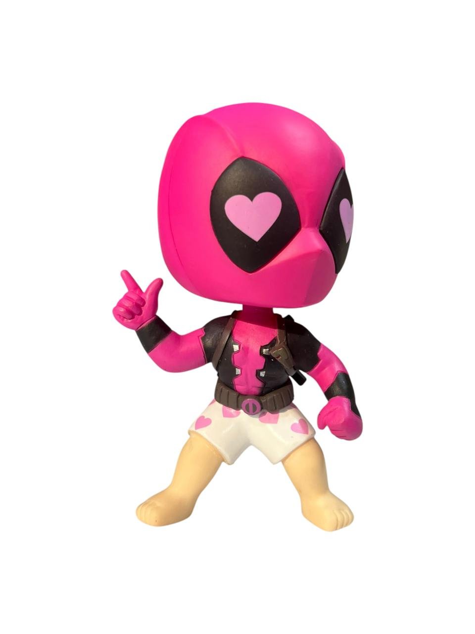 Figura Mueve Cabeza Deadpool Enamorado 10 Cm - Imagen 2