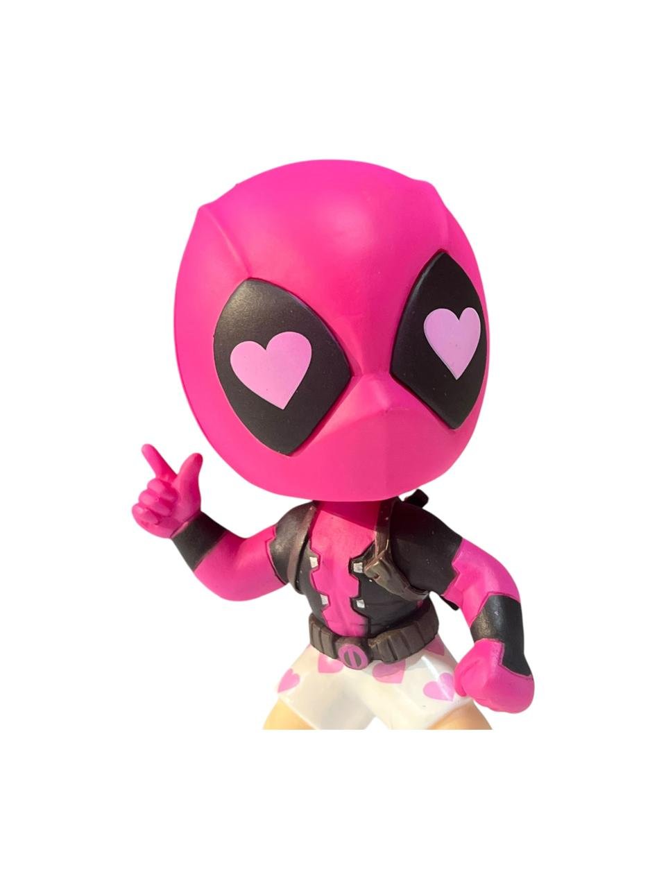 Figura Mueve Cabeza Deadpool Enamorado 10 Cm - Imagen 3