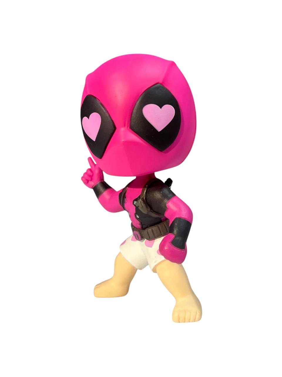 Figura Mueve Cabeza Deadpool Enamorado 10 Cm - Imagen 4