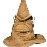 Bolso Sombrero Harry Potter Café 32cm Marrón Claro Liso