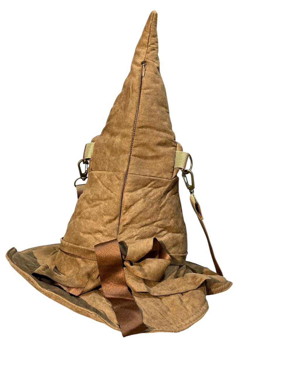 Bolso Sombrero Harry Potter Café 32cm Marrón Claro Liso - Imagen 4