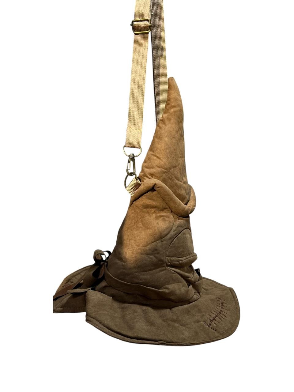 Bolso Sombrero Harry Potter Café 32cm Marrón Claro Liso - Imagen 5